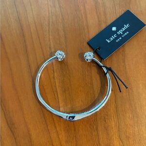 Kate Spade Silver Open Cuff Bracelet